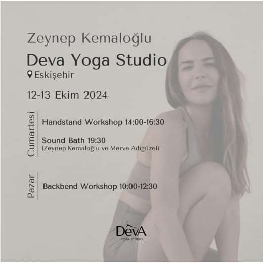 Zeynep Kemaloğlu - Backbend Workshop (12-13 Ekim 2024)